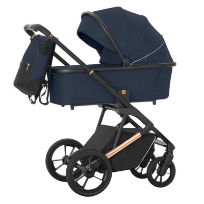 Коляска SIGMA 2в1 - CARRELLO (6509, Navy Blue 2023)