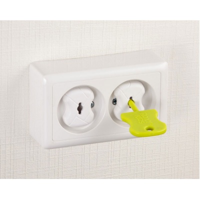 Набор заглушек для розеток ROXY-KIDS RSG-002G-6 Цвет: белый, (6 шт)