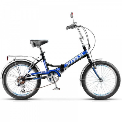 Велосипед 20" STELS Pilot-450 15" 6 скор. тёмно-синий/синий