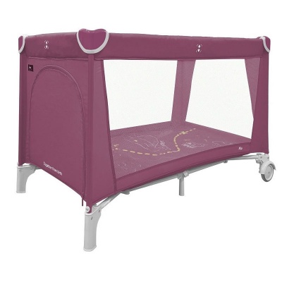  Манеж-кровать Baby Tilly Rio (Orchid Purple с рисунком)