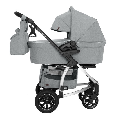 Коляска VISTA AIR 2в1 - CARRELLO (2022 red logo, Shark Grey)