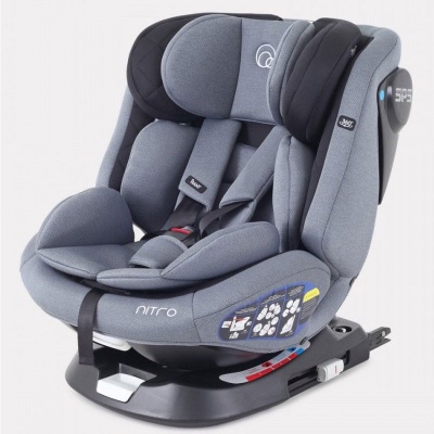 Автокресло Rant "Nitro" 0-36кг isofix (Grey/Black)