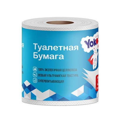 Бумага туалетная MIOKI 3-х сл. 40м рулон