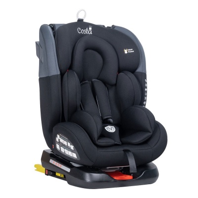 Автокресло Costa KBH308 isofix, 0-36 кг, поворотное (черный)