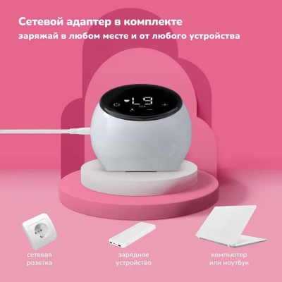Молокоотсос электронный Mama lubby 31060 (бутылочка, зарядное устройсво)