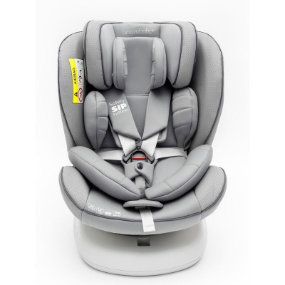 Автокресло Amarobaby Champion Isofix 0+/1/2/3 (серый)