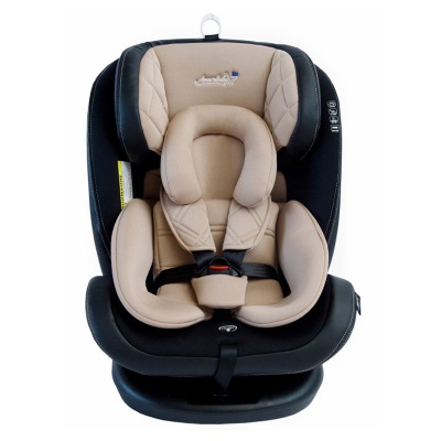 Автокресло Amarobaby ST-3, Isofix 0+/1/2/3 (бежевый)