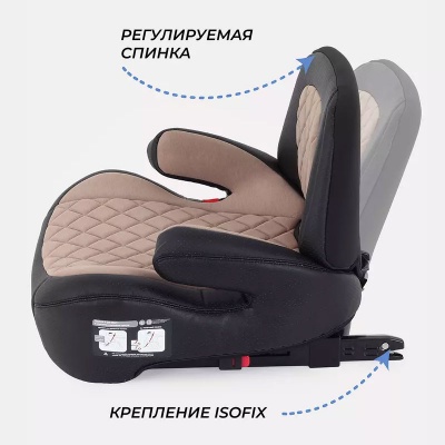 Автокресло Rant "Turbo PRO" Isofix гр.3 (Beige)