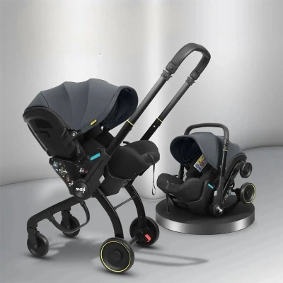 Коляска Luxmom MAX H88 5B1 (темно-серый)