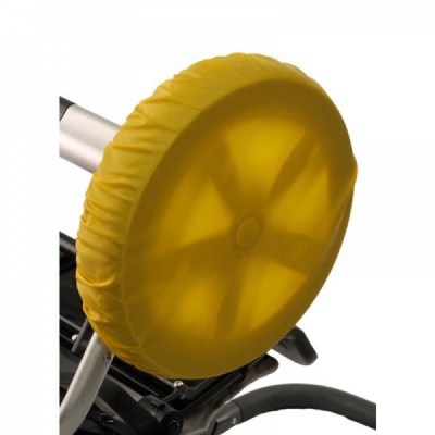 Чехлы на колеса для коляски Чудо-Чадо (2 шт., d = 18-28 см) желтые CHK05-006