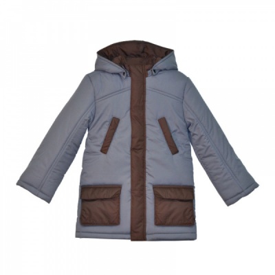 Куртка Ё-маё 39-103 (30 (110) серый утепленная для мальчика