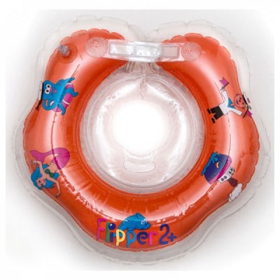 Круг на шею ROXY-KIDS Flipper 2+ для купания малышей от 1,5 лет /FL002