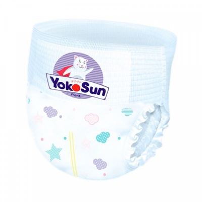 YokoSun подгузники 9-13кг.(54шт) L