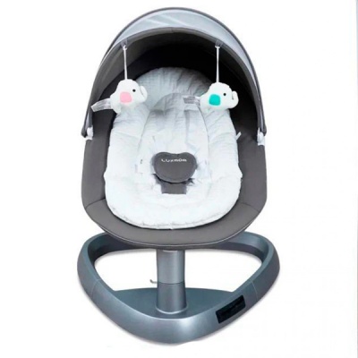 Электрокачели Luxmom RS002 (серый)