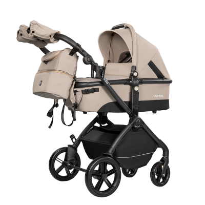 Коляска Luxmom 92 2в1 (коричневый) Хабаровск