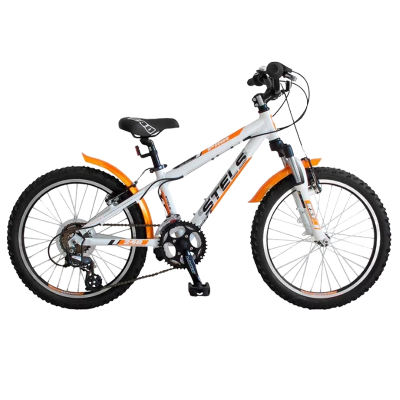 Велосипед 20" STELS Pilot-240 Gent 11" 1скор. белый/оранжевый/чёрный