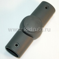 Шарнир регулирования ручки по высоте овал-овал 20/30-20/30мм №001234 СЕРЫЙ