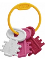 Игрушка развивающая Ключи на кольце Pink 63216.10 chicco