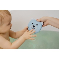 Губка ROXY-KIDS Мишка мягкая губка для купания RBS-004