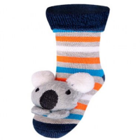 Носки YO! SKF-TOYS/BOY/17-18 махровые с погремушкой