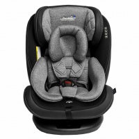 Автокресло Amarobaby  ST-3, Isofix 0+/1/2/3 (серый)