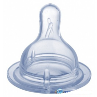 Соска Canpol для бутылочек с широким горлом EasyStart силикон.,  1 шт,  быстрый поток 210205030/21/7 ...