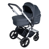 Коляска Zuma Trio Comfort 3в1 - Farfello (чёрный)