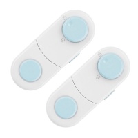Блокиратор ROXY-KIDS RDG-008S короткий для створок,  с переключателем,  2 шт