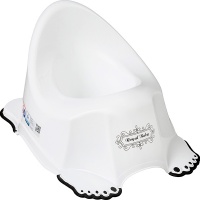 Горшок TEGA "ROYAL" нескользящий (white/black-белый/черный)