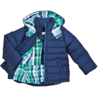 Куртка Ё-маё 39-113 (28 (98) синий пуховая для мальчика