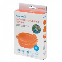 Надувной горшок ROXY-KIDS PP-3102R HandyPotty дорожный со сменными пакетами