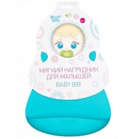 Нагрудник ROXY-KIDS RB-402M мягкий,  мятный