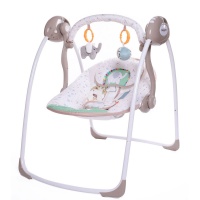 Электрокачели Babycare "Safari" с адаптером (слон)