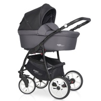 Коляска BELLA SPORT (2 в 1) - RIKO BASIC (01 Carbon, графит)