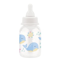 Бутылочка Lubby 27989 с соской,  от 0 мес.,  125 мл,  полипр. силикон