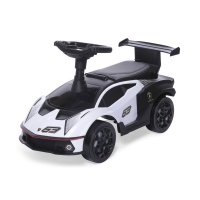 Каталка Babycare "Lamborghini" (кожаное сиденье, резиновые колёса) (Белый)