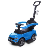 Каталка Babycare "Volkswagen T-Rock" (кожаное сиденье) (Синий)
