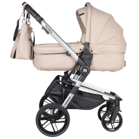 Коляска Zuma Trio Comfort 3в1 - Farfello (капучино,  z-55)