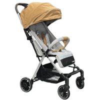 Коляска пр. Luxmom 1100 (коричневый)