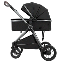 Коляска Luxmom A4 (3 в 1) (черный)