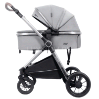 Коляска Luxmom A4 (3 в 1) (серый)
