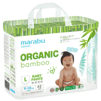 MARABU BAMBOO подгузники-трусики  9-14 кг.(42 шт) L
