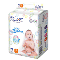Anhow Подгузники  4-8 S (72шт)