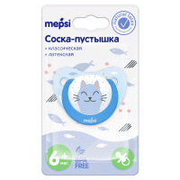 Пустышка Mepsi 377 латексная классическая,  
