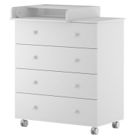 Комод Incanto Nova 800/4 (белый)