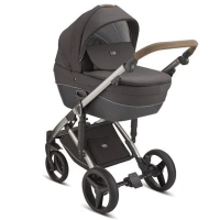 Коляска Luxmom F5 (2в1) коричневый