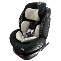 Автокресло Luxmom 277 Isofix 0+/1/2/3 360 гр. (черная сетка)