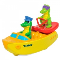 Игрушка д/ванной Крокодил на лодке TOMY E72358