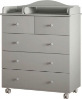Комод Incanto Classic plus 800/5 (серый)