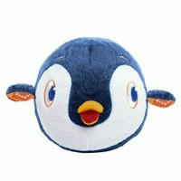Погремушка "Плюшевый хохотунчик" Пингвин Bright Starts 52098-2